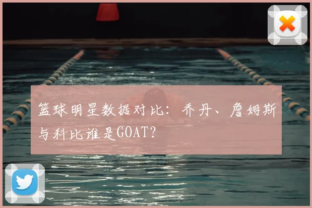 篮球明星数据对比：乔丹、詹姆斯与科比谁是GOAT？